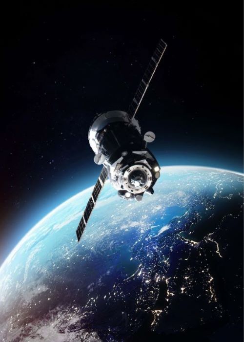 Satellite in Front of Earth2